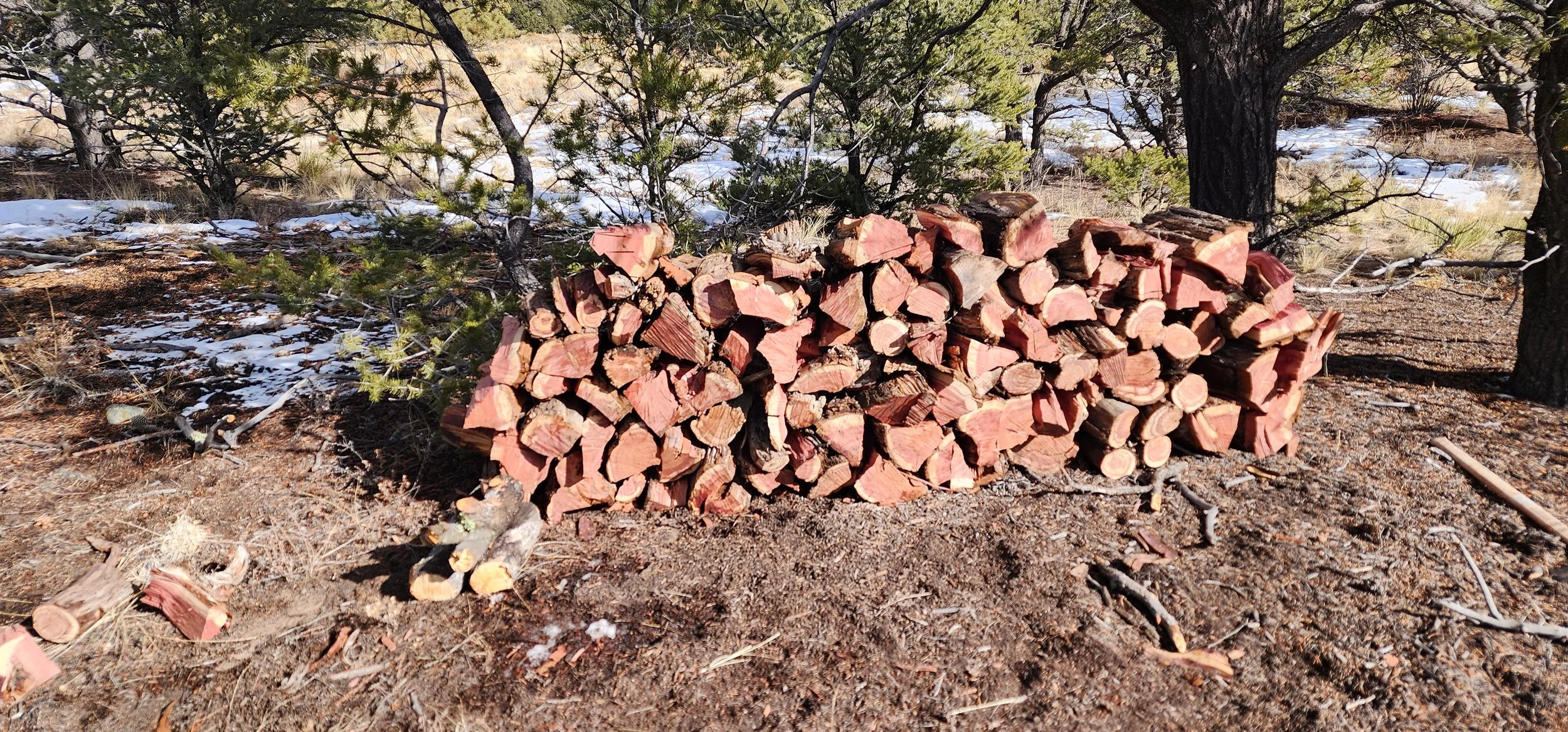 Excavation and grading work in Saguache County