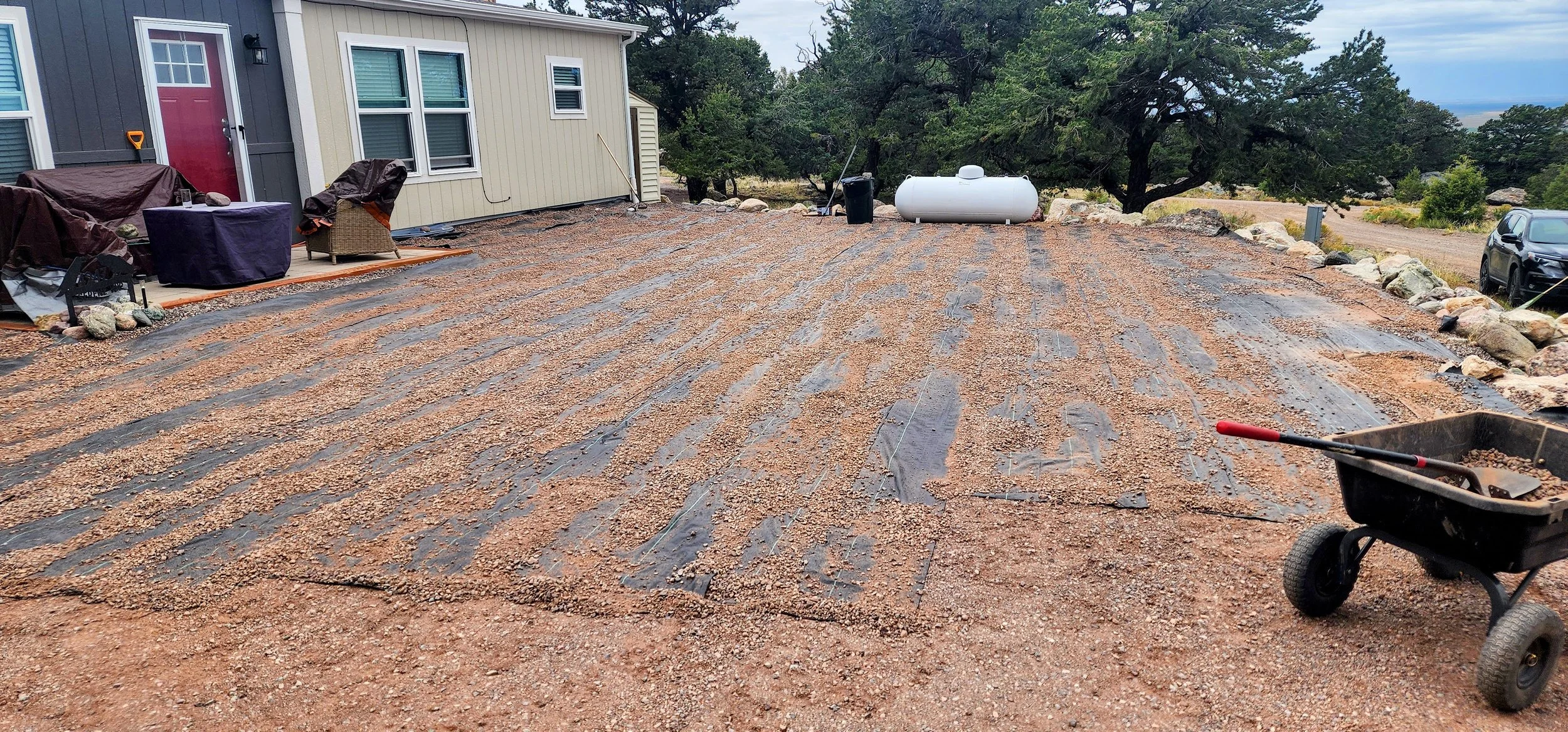 Ground preparation and site work in the San Luis Valley